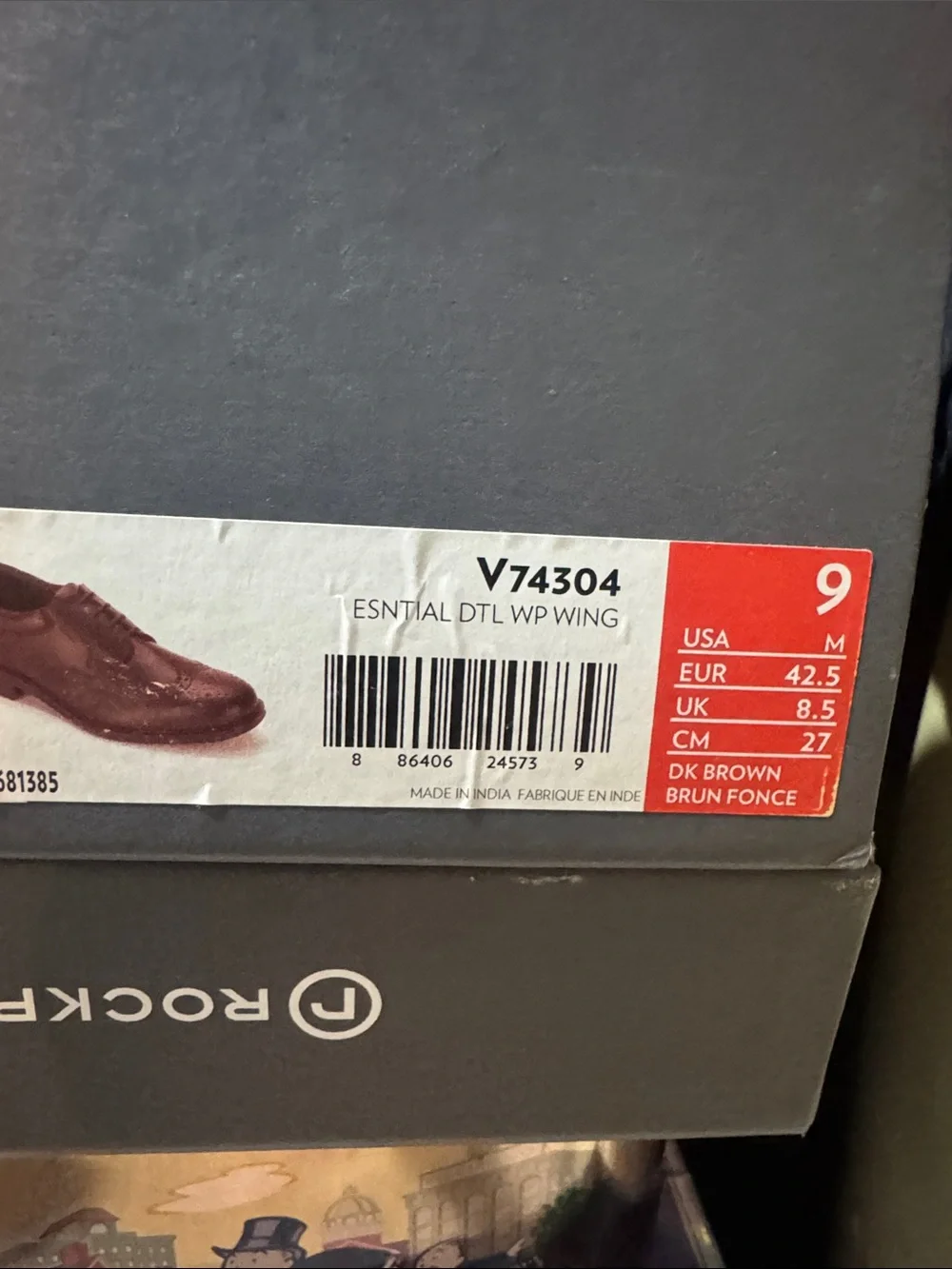Rockport classic wingtip